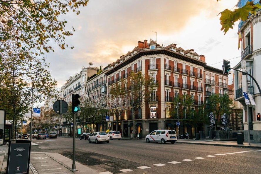 barrio salamanca milla de oro Madrid
